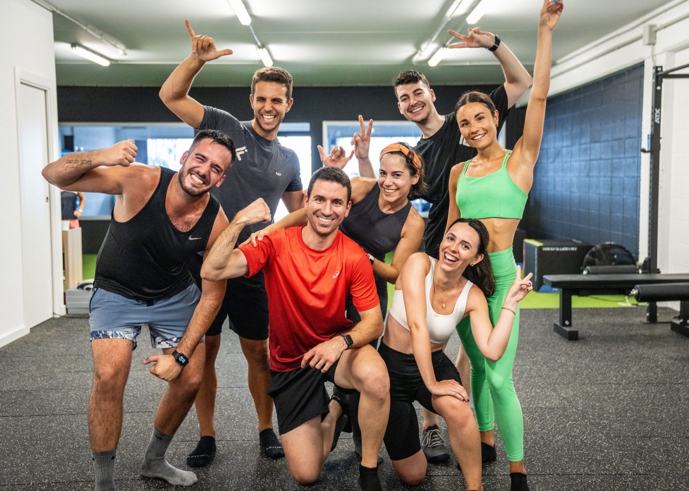 Entrenamientos en grupo mixtos